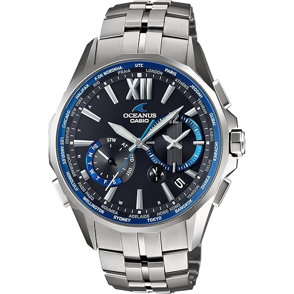 Amazon.co.jp: [カシオ]CASIO 腕時計 OCEANUS Manta 世界6局対応電波